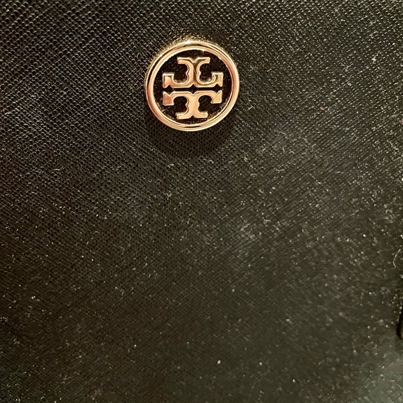 TORY BURCH Robinson mini tote in black - Picture 3 of 8